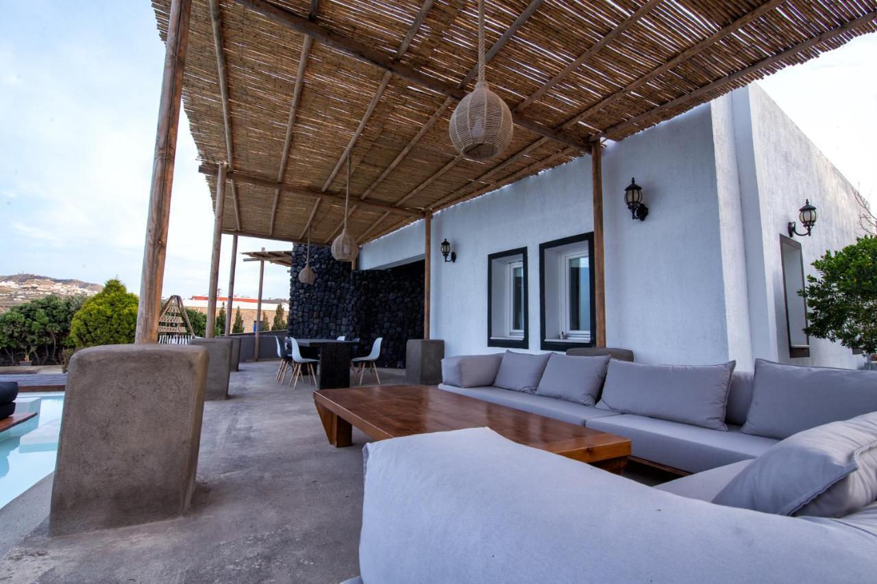 A&V Sea View Villa Fira  Ngoại thất bức ảnh