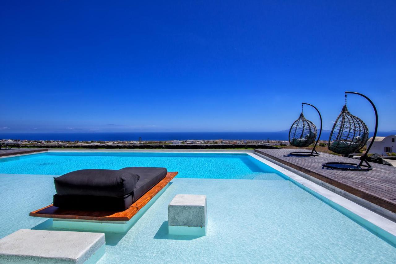 A&V Sea View Villa Fira  Ngoại thất bức ảnh